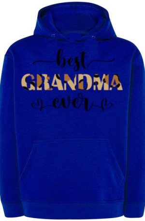 Najlepsza Babcia Bluza z Kapturem Nadruk r.XL