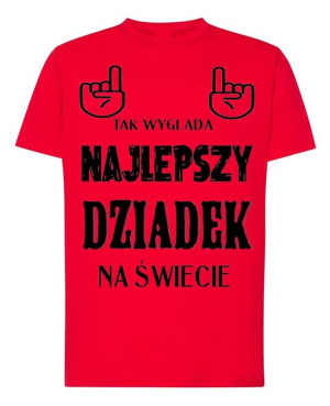 Najlepszy Dziadek Koszulka Prezent r.M