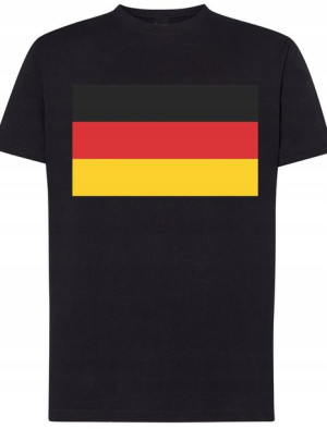 Niemcy Flaga Męski T-shirt Modny Rozm.3XL