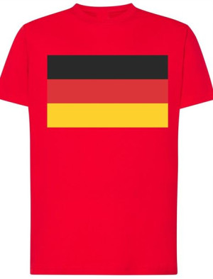 Niemcy Flaga Męski T-shirt Modny Rozm.L
