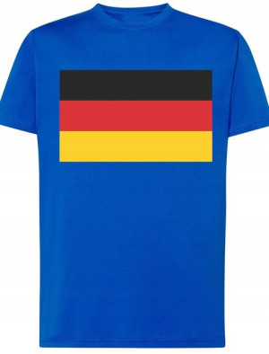 Niemcy Flaga Męski T-shirt Modny Rozm.M