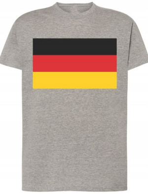 Niemcy Flaga Męski T-shirt Modny Rozm.M