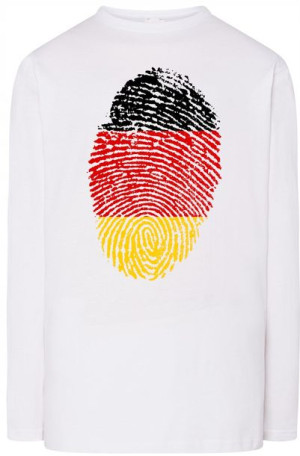 Niemcy Flaga Odcisk Bluza Longsleeve Rozm.4XL