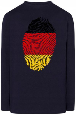 Niemcy Flaga Odcisk Bluza Longsleeve Rozm.5XL