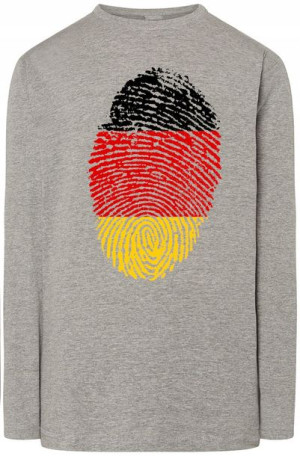 Niemcy Flaga Odcisk Bluza Longsleeve Rozm.XS