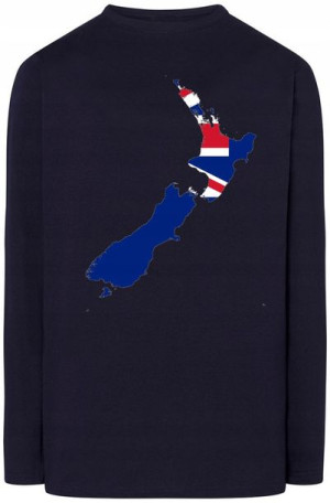 Nowa Zelandia Męska Bluza Longsleeve Rozm.M
