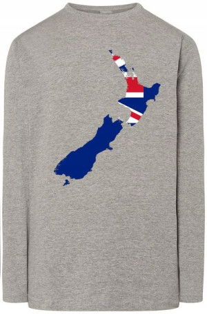 Nowa Zelandia Męska Bluza Longsleeve Rozm.XS