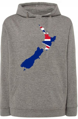 Nowa Zelandia Męska Modna Bluza Kaptur r.5XL