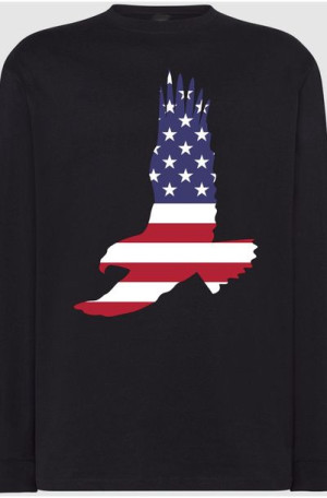 Orzeł USA Męska Bluza Longsleeve Rozm.4XL