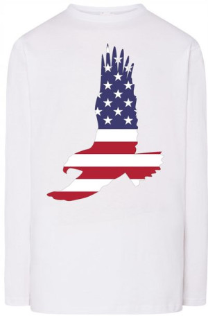 Orzeł USA Męska Bluza Longsleeve Rozm.M