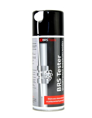 Wykrywacz nieszczelności w aerozolu BRS Tester, pianka do szczelności 400ml
