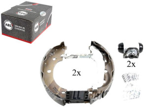 Komplet Szczęk Z Cylinderkami Renault Kangoo A.b.s