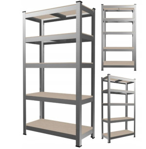 Regał Magazynowy Garażowy Metalowy 180x90x40 875kg
