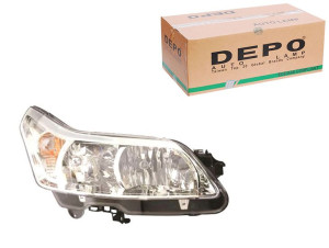 Reflektor Citroen C4 04-11 Pr H7 H1 Py21w W5w Depo