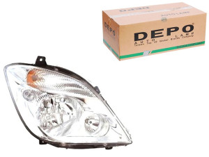 Reflektor Mercedes Sprinter 06- Pr H7 W5w Py21w El