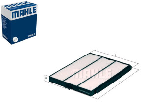 Filtr Kabiny Kabinowy Mahle 79370s1a505 79370s1ag0