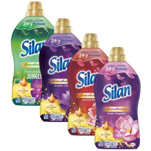 Silan Aromatherapy Płyn do Płukania MIX 1,45L x4
