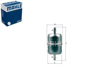 Filtr Paliwa Mahle 24770001 049129177a 450904163 P