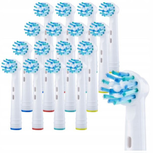 Końcówki do Szczoteczki Oral B 16 szt CROSS CLEAN