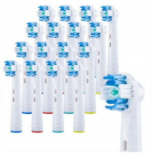 Końcówki do Szczoteczki Oral B 16 szt WYBIELAJĄCE