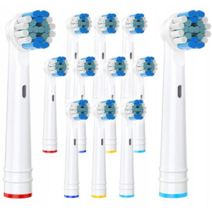 Końcówki do Szczoteczki Oral B 12 szt UNIWERSALNE