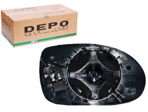 Szkło Lusterka Pr Citroen C5 08- C6 05- Depo
