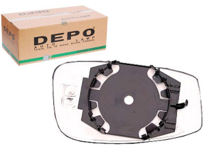 Szkło Lusterka Pr Fiat Panda 03-08 Depo