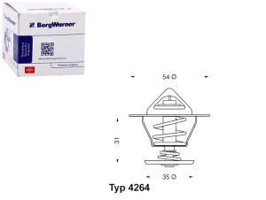 Termostat Vw 84c Golf Polo Wahler