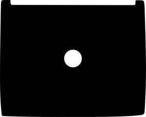 Dell D520| Skin naklejka na klapę laptopa