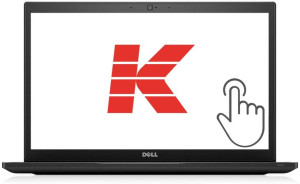 Laptop Dell 7480 dotyk i5 8GB QHD Windows 10/11