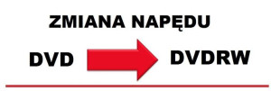 Zmiana napędu DVD na nowy DVDRW - desktop tower