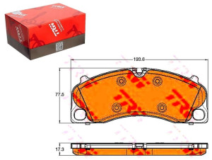 Klocki Hamulcowe Porsche Przód 911 Boxster Cayman