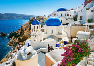 Castorland Puzzle 500el. Summer In Santorini - Lato Na Santorini