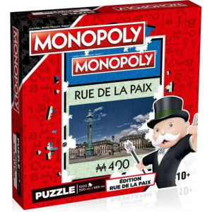 ZWYCIESKIE RUCHY Ulica Pokoju Monopoly Puzzle 1000 sztuk