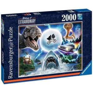 Ravensburger - Puzzle 2000 elementów - Kultowe filmy Universalu