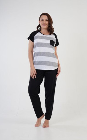 Piżama Damska Vienetta bawełniana +Size 1XL plus size
