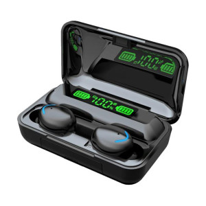 Słuchawki Bluetooth 5.1 Tws Bth-f9-5 + Power Bank Czarne