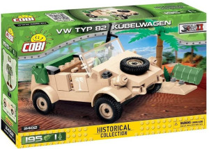 Cobi 2402 Wwii Samochód Vw Type 82 Kubelwagen