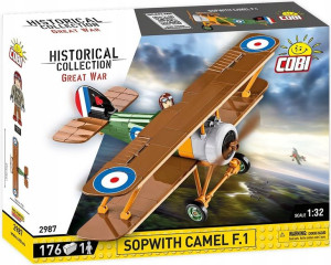 Cobi 2987 Great War Samolot Sopwith Camel F.1