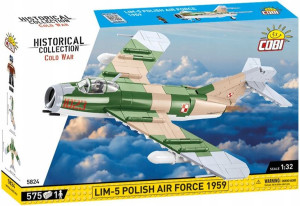 Cobi 5824 Cold War Samolot Lim-5 Polish Air Force