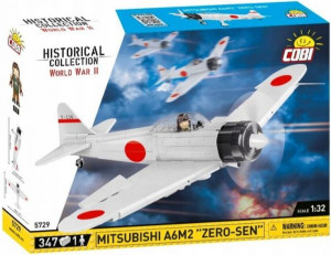 Cobi 5729 Wwii Samolot Mitsubishi A6m2 Zero-sen