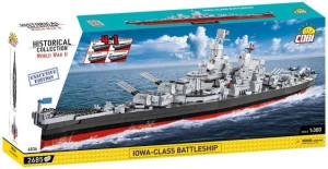 Cobi 4836 Okręt Iowa-class Battleship 4w1