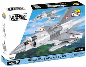 Cobi 5827 Samolot Myśliwski Mirage Iii S Swiss