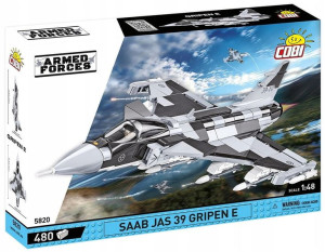 Cobi 5820 Samolot Myśliwiec Saab Jas 39 Gripen E