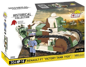 Cobi 2992 Great War Czołg Renault Ft Victory Tank 1920