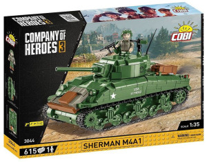 Cobi 3044 Company Of Heroes Czołg Sherman M4a1