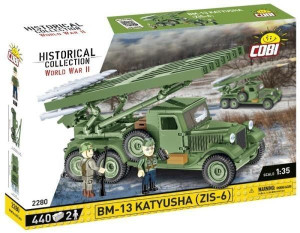 Cobi 2280 Wwii Wyrzutnia Rakiet Bm-13 Katusha