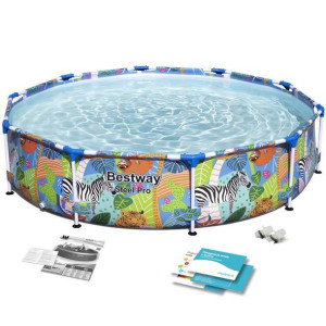 Ogrodowy Basen stelażowy okrągły 3.05m x 66cm Bestway 56985