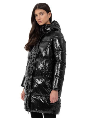 4f Puchowy Płaszcz Damski Pikowany Kudp011 20s R-s