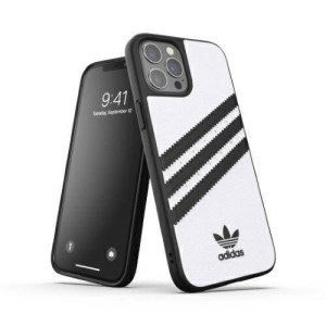 Oryginalne Etui Iphone 12 Pro Max Adidas Or Moulded Case Pu (42239) Białe